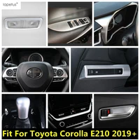 for toyota corolla e210 2019 2022 dashbaord air ac window lift handle bowl gear panel cover trim matte accessories interior