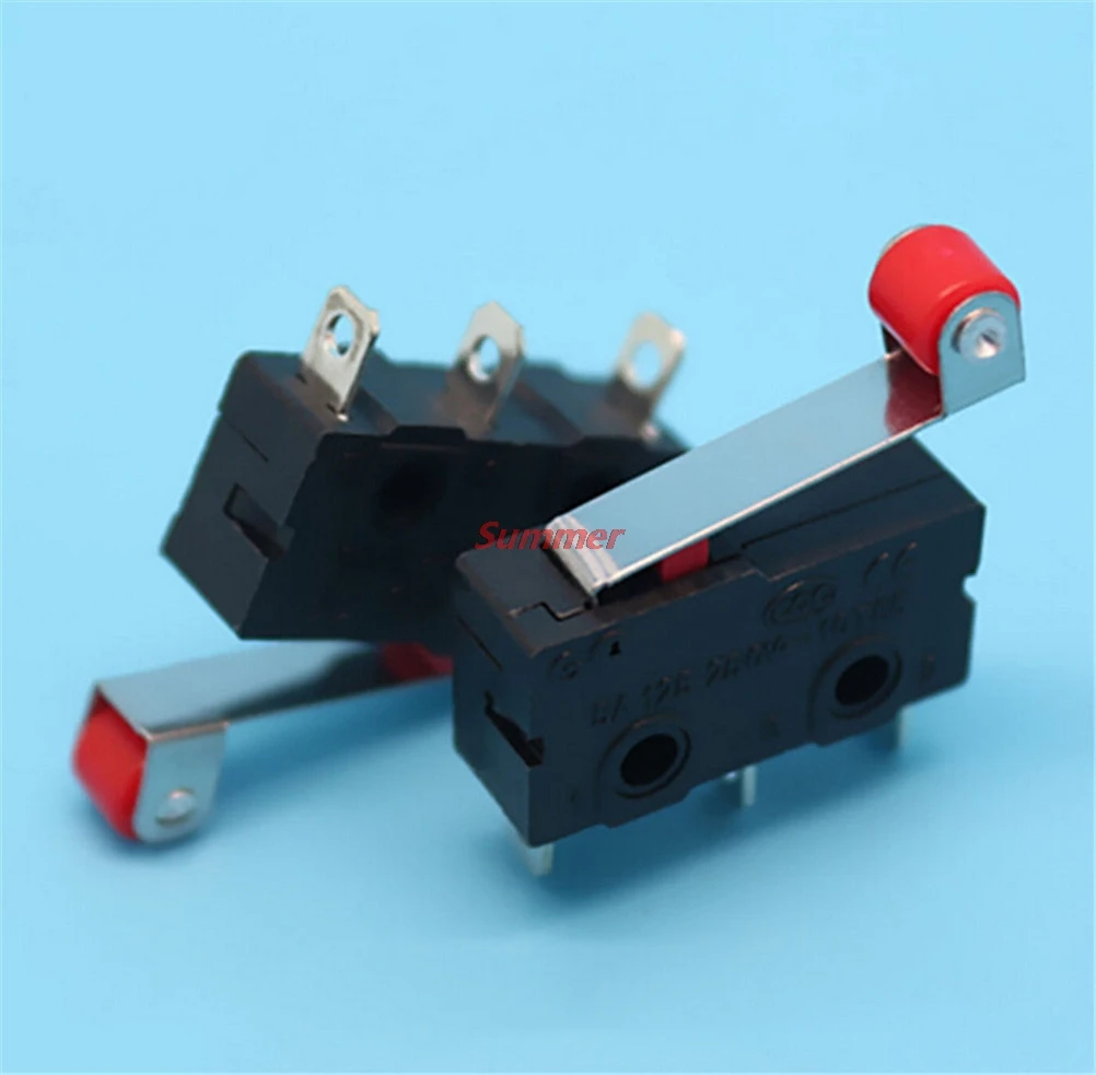 5 шт./компл. Популярные KW12-3 PCB микро ролика рычага открываются закрываются
