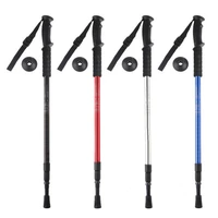60hotportable telescopic outdoor climbing ultralight trekking pole walking stick
