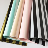 20pcc5858 stripe waterproof bouquet packaging matte paper flower wrapping paper tissue paper wrapping wrapping paper roll