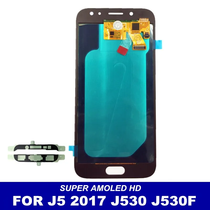 Для Samsung Galaxy J5 j530 J530F J530M телефон ЖК-дисплей сенсорный экран AMOLED ЖК-дисплей с регулировкой яркости дигитайзер сборка