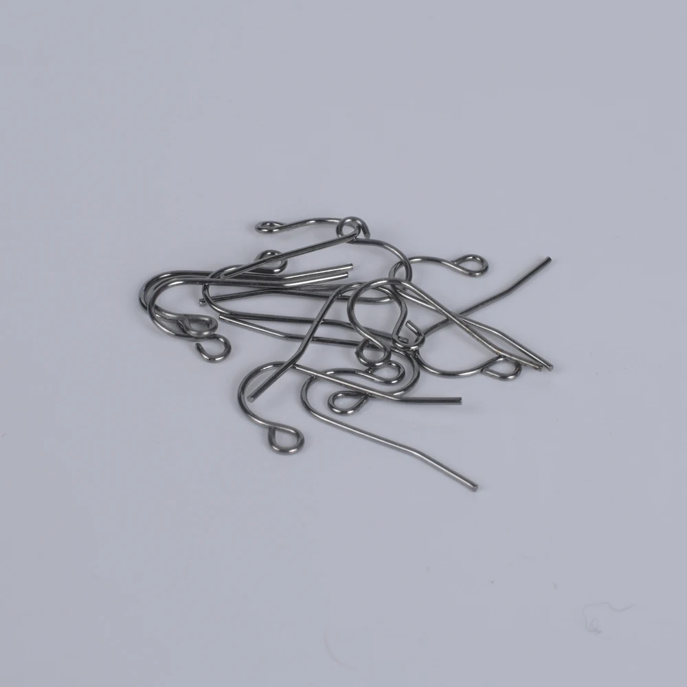 

100 psc / 21*12mm simple fashion stainless steel hook clasp earring ear Wire Hook findings for diy jewelry making supplies