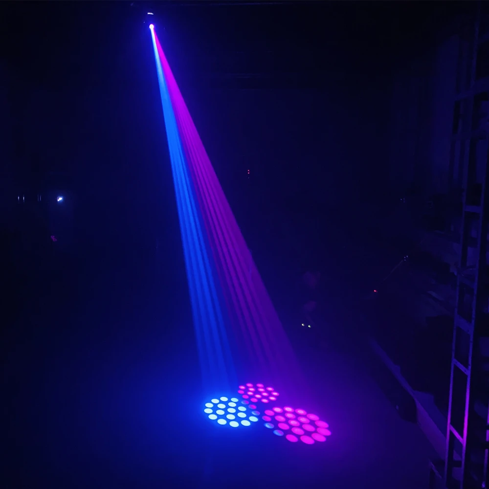 Светодиодный мини светодиодный светильник 75 Вт с подвижной головкой 60 max gobo луч