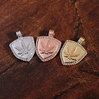 charm pendant necklaces bracelet diy accessories gold colorsilver shield women girls the croatian jewelry jewelry accessories