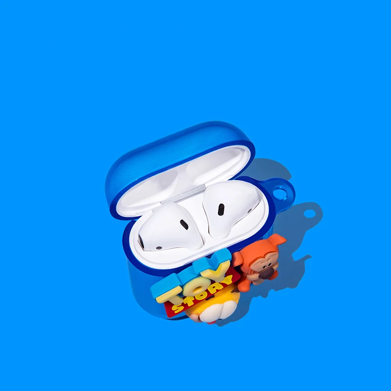 

New Toy Story Airpods Case Cute 3D Small Goofy Dog Tiger Bunny Airpod pro cases Super Slim TPU Earphone Protection Cover