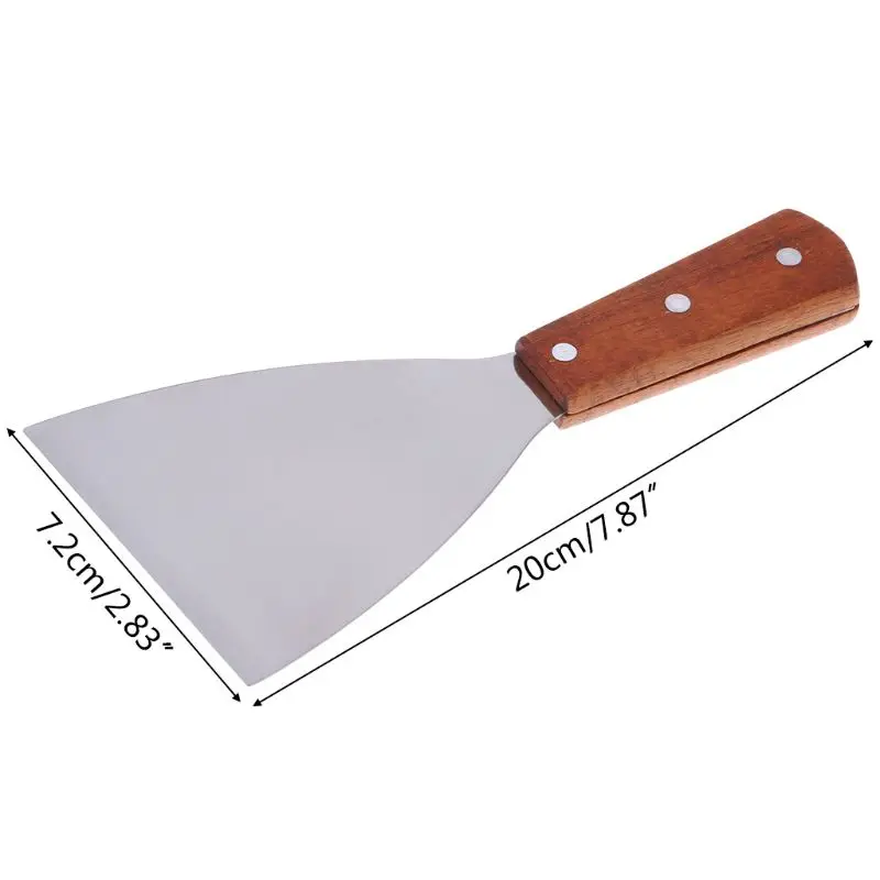 Лопата для торта треугольная скребок искусственная лопатка сыра лезвие из