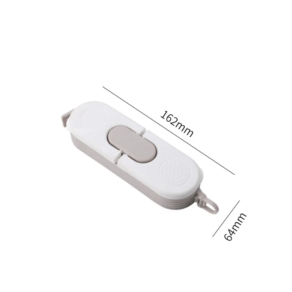 

Dust-proof Sealing Clip Portable Snacks Food Fresh Storage Round Mouth Double Opening Function Clips Kitchen Storage Tool