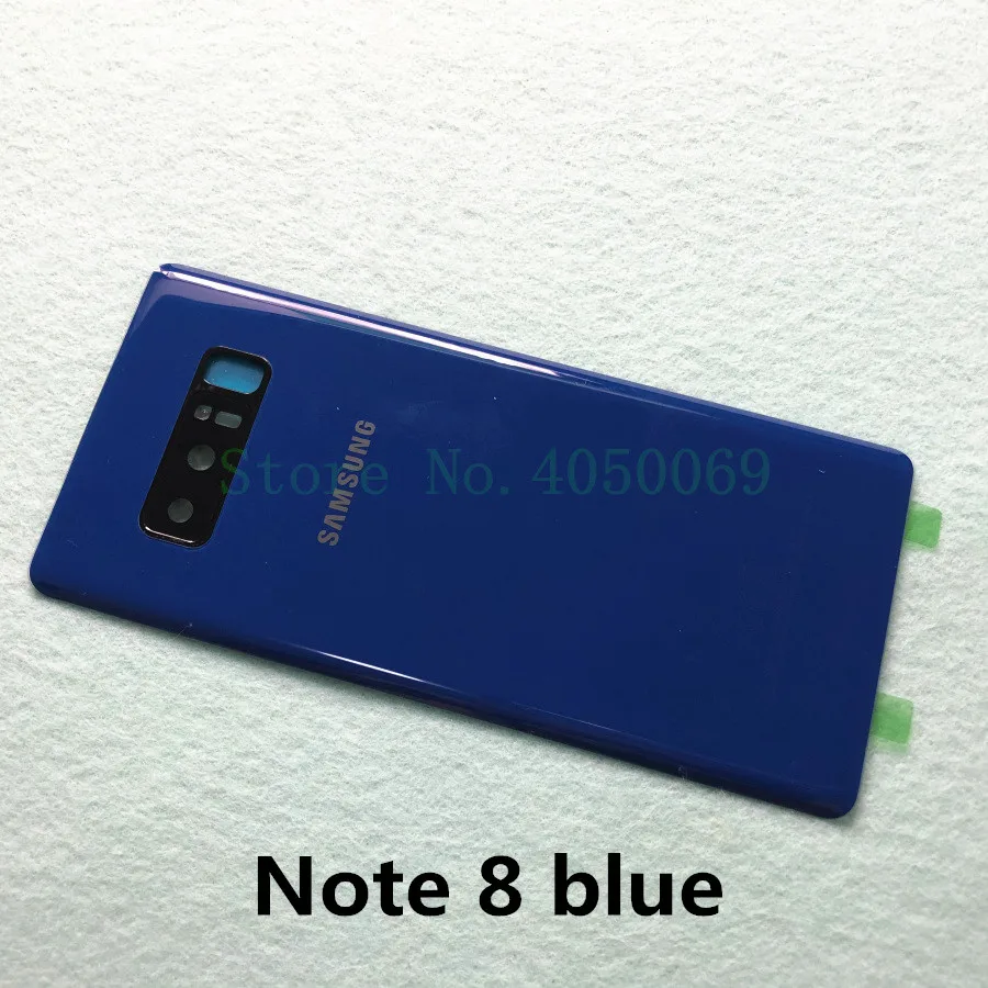 SAMSUNG Galaxy Note 9 N960 SM-N960F Note 8 N950 SM-N950F Стекло задняя Батарея Корпус ремонт на домашнию Дверь чехол Замена