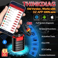 thinkcar thinkdiag old version obd2 scanner v1 23 004 for dz full system for car tools ecu coding 1 year free update easydiag4