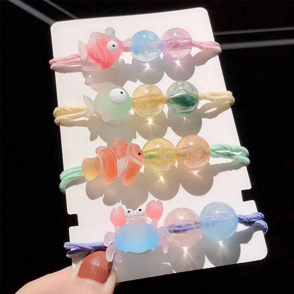 Повязка на голову с мультяшным крабом милый мультяшный головной убор для девочек