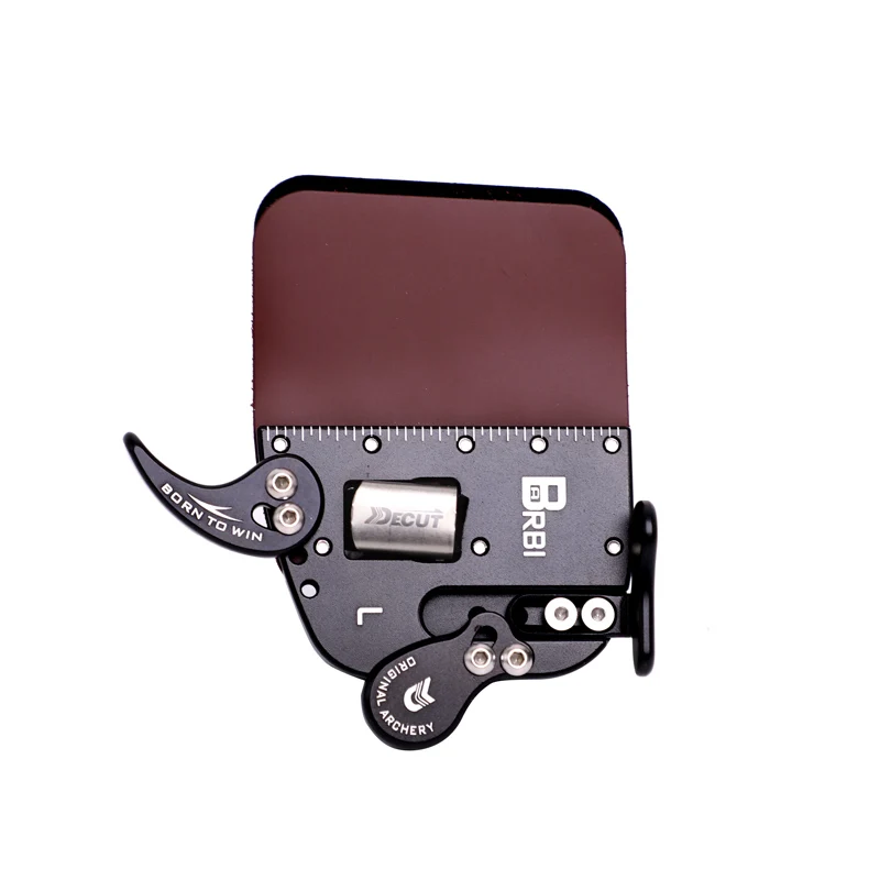 

Decut Barebow Finger Tab Archery Finger Guard Genuine Leather S/M/L Right Hand