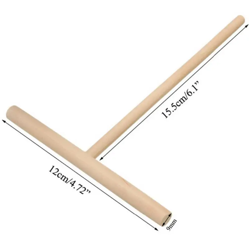 

Chinese Specialty Crepe Maker Pancake Batter Wooden Spreader Stick DIY Restaurant Canteen Specially Supplies Kitchen Tool