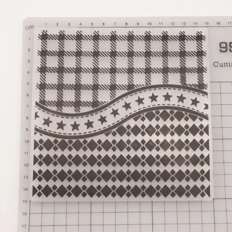 15 шт тиснение папка шаблон + 2 печать прорезной трафарет для окраски Набор DIY