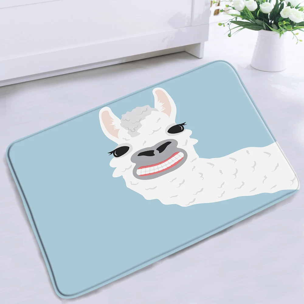 Набор занавесок для душа из альпаки милые коврики ванной с мультяшным рисунком