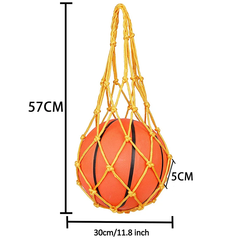 

Basketball Net Volleyball Football Bag Football Net Pocket Outdoor Net Bag Storage 3 Pack
