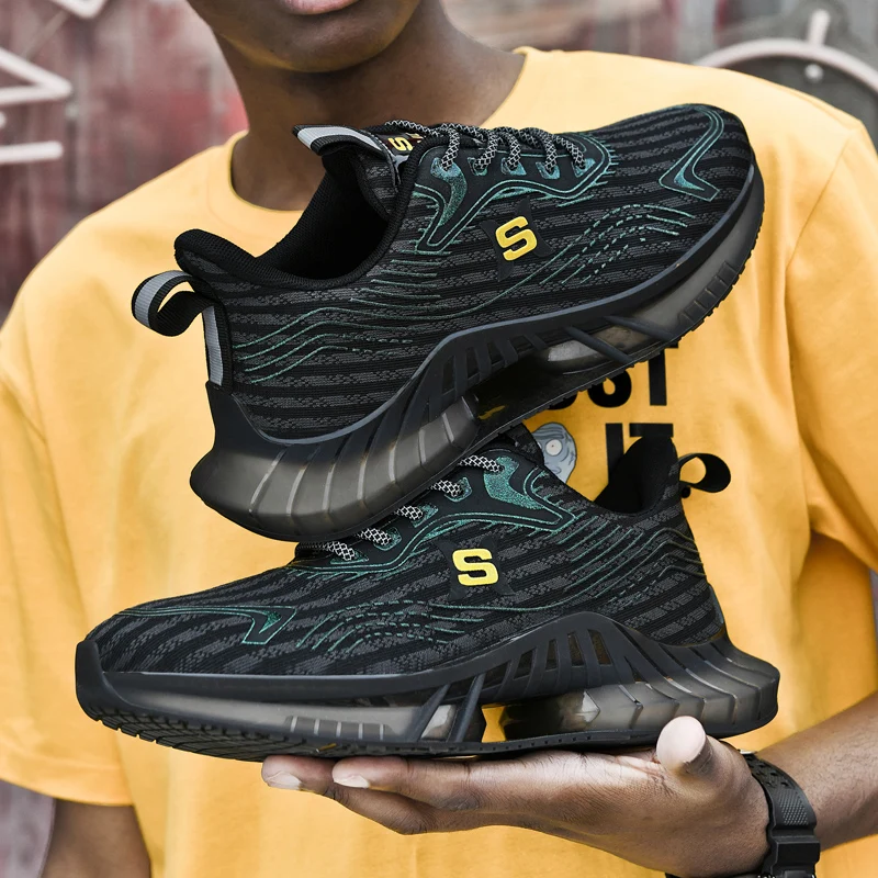 

Для мужчин, кроссовки для бега и занятий спортом, спортивная обувь для Для мужчин светятся ночью размера плюс 46 Zapatillas Hombre обувь мужские крос...