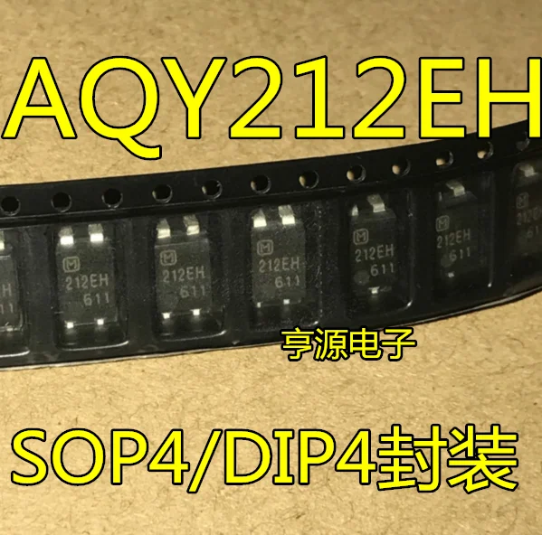 

10 PCS AQY212EH AQY212 decoupling strips SOP4 prints 212 eh new light