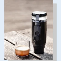 wireless heating electric espresso coffee machine powder capsule charging portable outdoor travel car home