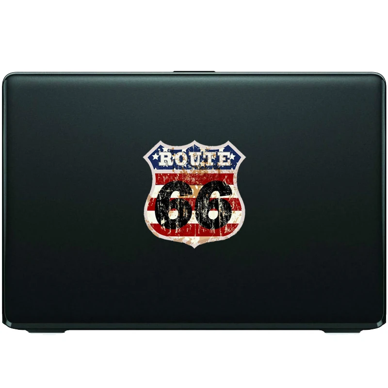 

Retro Fashion Decoration Route 66 Car Sticker Windshield Bumper Motorcycle Helmet Decal Vinyl Cover Scratch Waterproof PVC