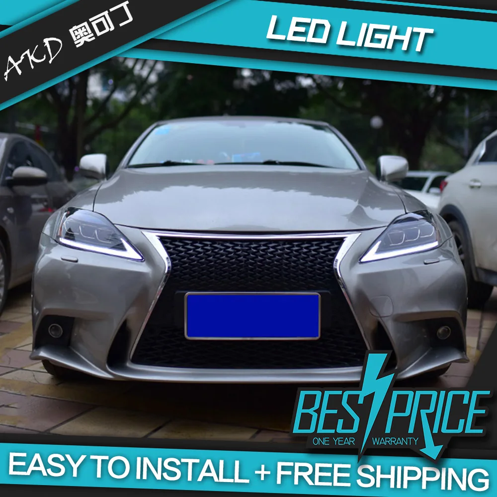 Best Price in Dubai UAE for AKD Cars Styling Headlight For Lexus IS250