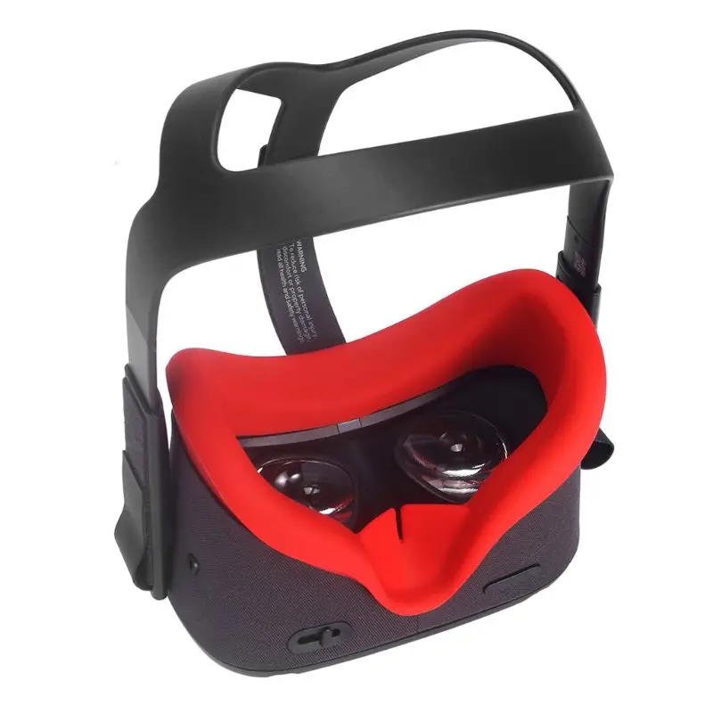 Soft Anti-sweat Silicone Eye Mask Case Cover Skin for Oculus Quest VR Glasses