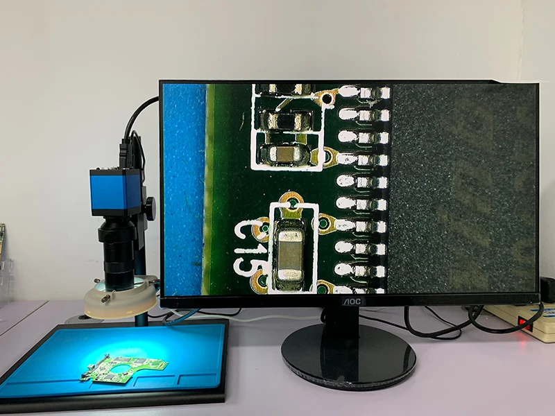 HD HDMI VGA 720P промышленный видео микроскоп камера промышленность C крепление камера для телефона планшета ПК PCB IC наблюдение Пайка Ремонт