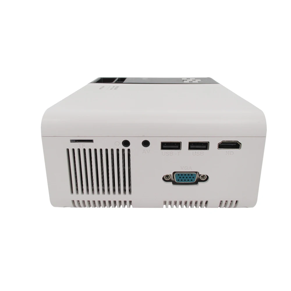 720P HD Mini Portable LED Projector 1280*720 Native Resolution WiFi Android Video Projector Dolby Beamer TD90 for Home Theater