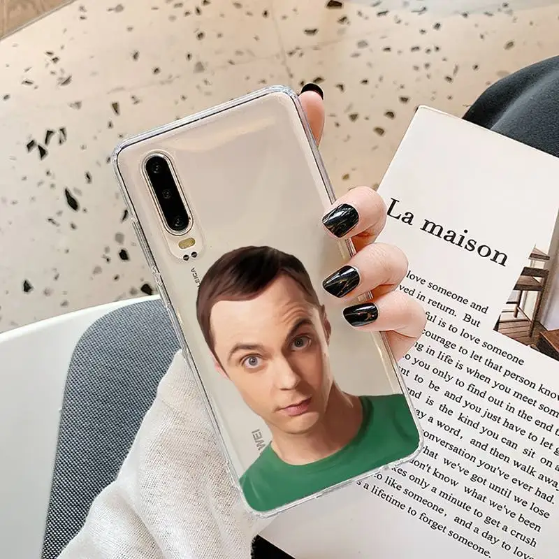 

Bazinga The Big Bang Theory Phone Case Transparent for Samsung A71 S9 10 20 HUAWEI p30 40 honor 10i 8x xiaomi note 8 Pro 10t 11