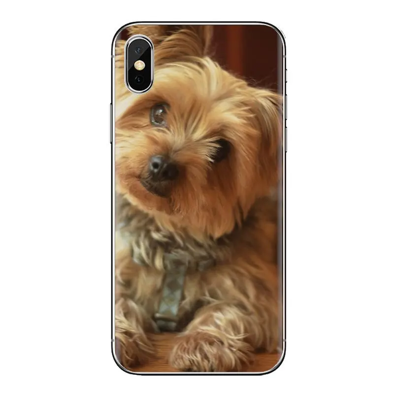 Silicone Phone Bag Case Yorkshire terrier dog puppy Pattern For Xiaomi Redmi 4A S2 Note 3 3S 4 4X 5 Plus 6 7 6A Pro Pocophone F1 |