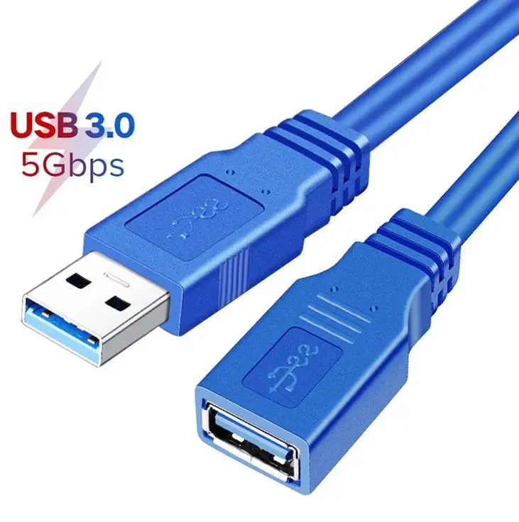 

1.5m Usb Extension Cable Usb 3.0 Cable Extender Data Cord For Am To Af Cable Suitable for Hard Drive/ Printer/ Scanner/ Camera