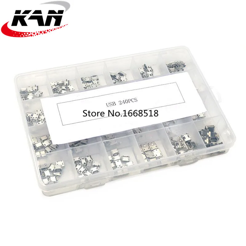 Разъем Micro USB 24 модели зарядных портов для мобильных телефонов