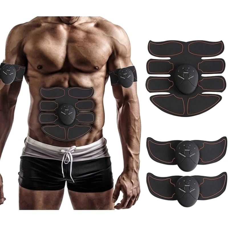 Тренажер для мышц 8 шт. пластырь живота умное оборудование фитнеса улицы дома