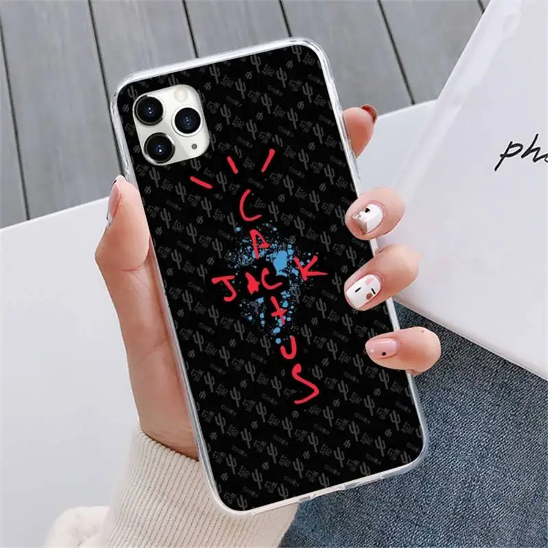 

cactus jack letter words Phone Case For iphone 12 5 5s 5c se 6 6s 7 8 plus x xs xr 11 pro max mini