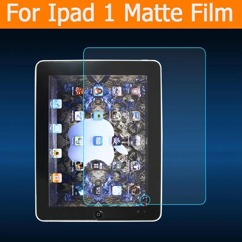 

Matte Anti-Glare screen protective Films For iPad 1 9.7inch front matte Screen Protector films with cleaning tools