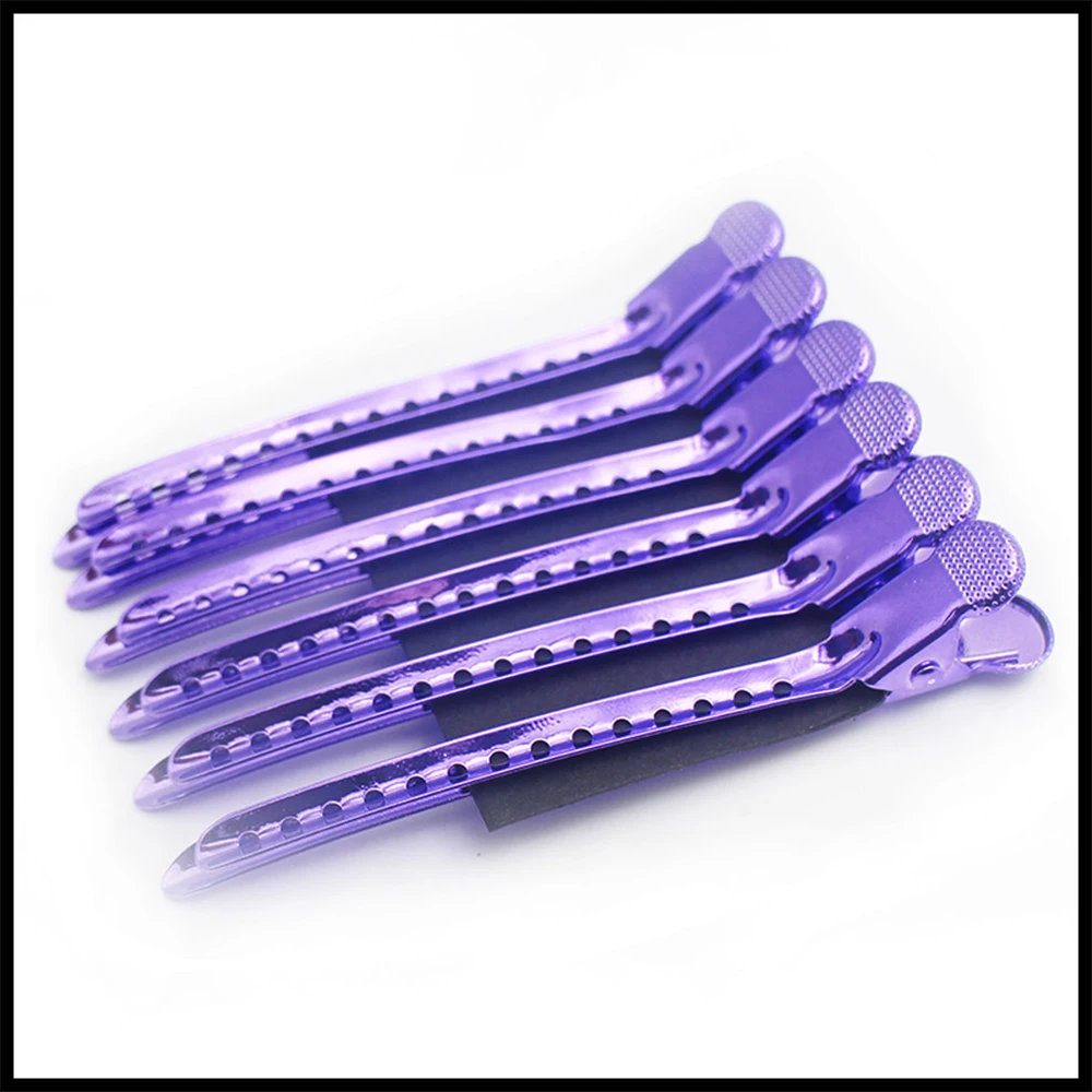 Алюминиевая заколка для волос термостойкая металлическая парикмахерских 12