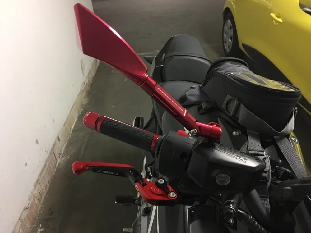 Зеркало заднего вида для мотоцикла треугольный отражатель с ЧПУ KTM DUKE SMR SMT 990 SupeR