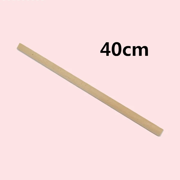40cm Натуральные зубцы из древесины бусины деревянное кольцо Stic Dreamcatcherk Дети Diy Деревянный аксессуар для изготовления ювелирных изделий макраме аксессуары - Цвет: 40cm