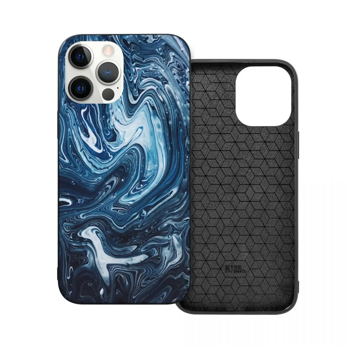 

Гравитационный ПК стеклянный ТПУ чехол для телефона iPhone 12 11 Xs Xr X Pro Max Mini 7 8 Se2 Plus 6 6S