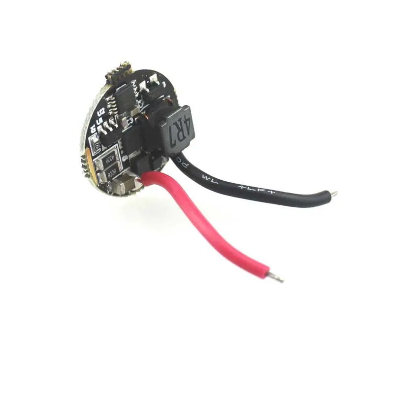 17 мм x 5 мм 2,9 V-8,4 V 2A 5-Mode светодиодный монтажный щит для светодиодный фонарик(5 шт./лот