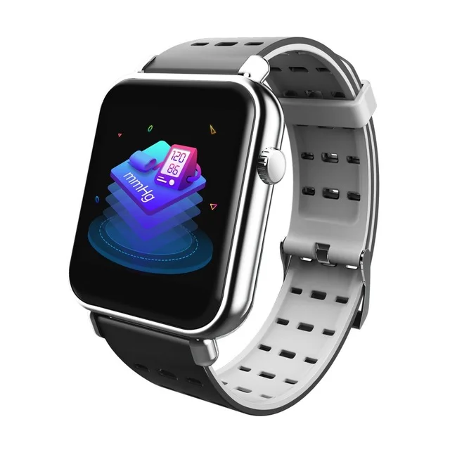 Серебристый Y6 Pro Multi Smart Bracelet Heart Rate Blood Pressure Oxygen Monitor Smart Band Waterproof Watch Sport Fitness Tracker Wristband - Цвет: Серебристый