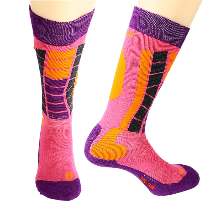 Спортивные носки для сноуборда зимние теплые лыжные термоноски толстые