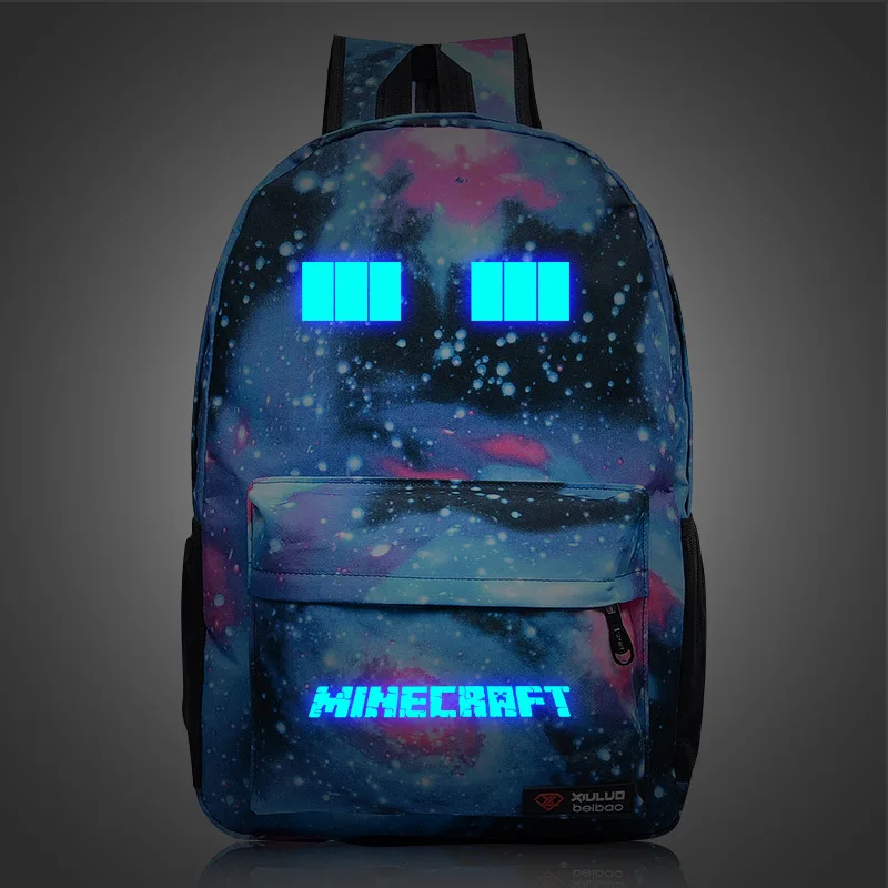 Популярные школьные ранцы для игры MINECRAFT мальчиков и девочек женский рюкзак