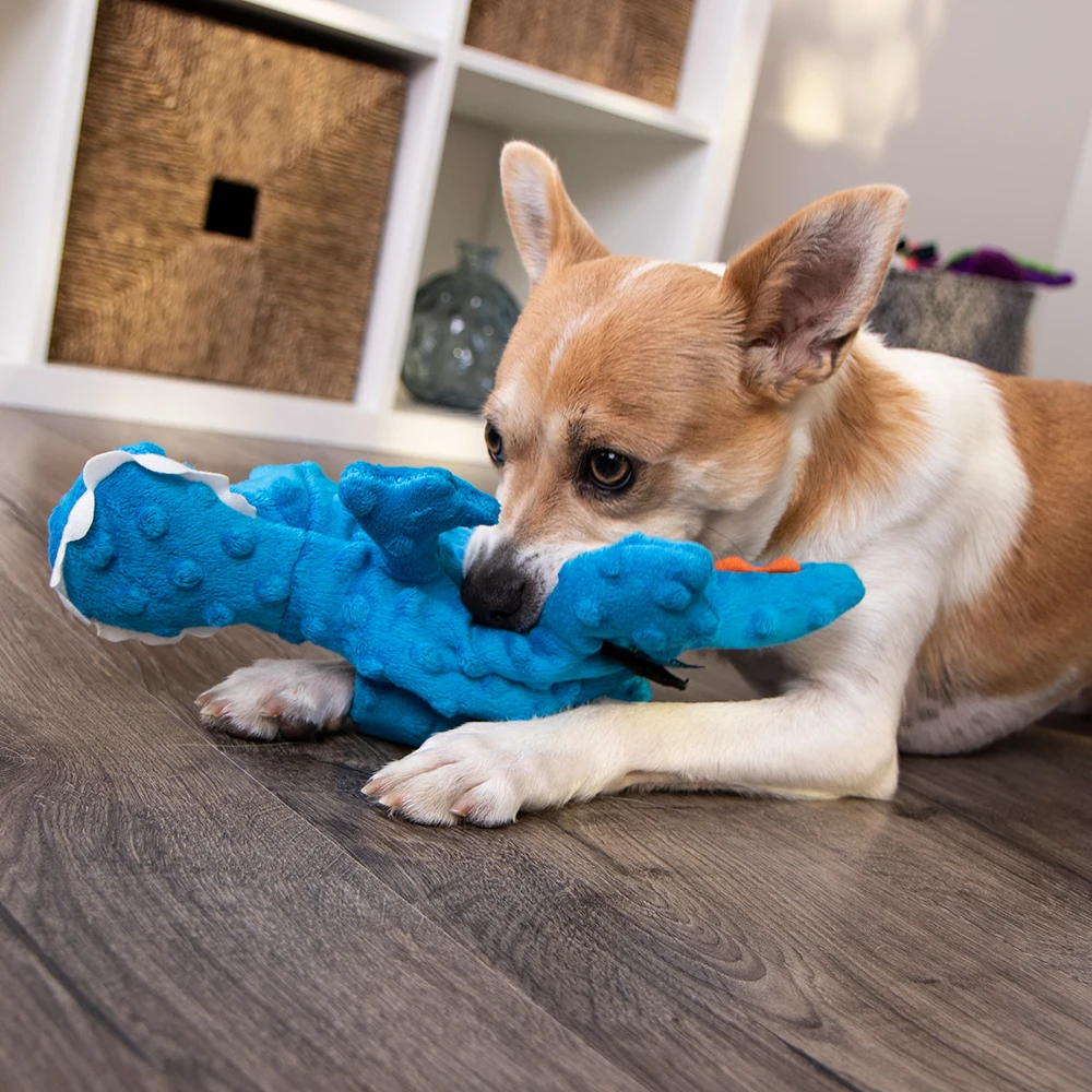 Плюшевая игрушка &quotАллигатор&quot устойчивый интерактивная для собак мягкие