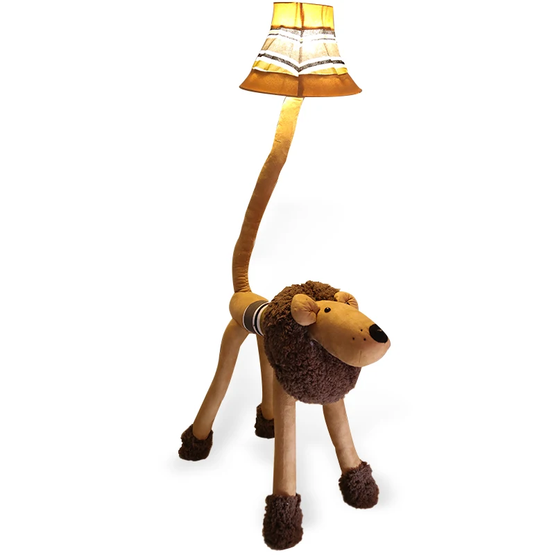 Christmas gift Kids Lamp Creative Childrens Bedroom Lighting Animal Toy Cartoon Floor lamps for living room | Лампы и освещение