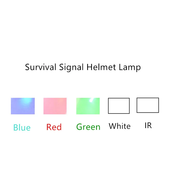 Тактический светильник для шлема водонепроницаемая лампа выживания с волшебной