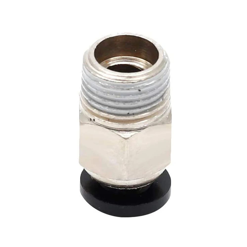 10 шт. PC4-M10 прямые пневматическая Трубка PTFE пуш-ап в обратной стороне обеспечивает