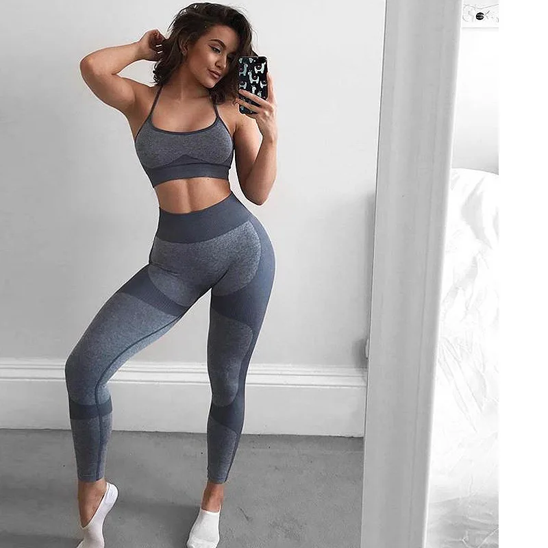 

Seamless knitted buttocks moisture wicking sports fitness pants sexy buttocks female leggings