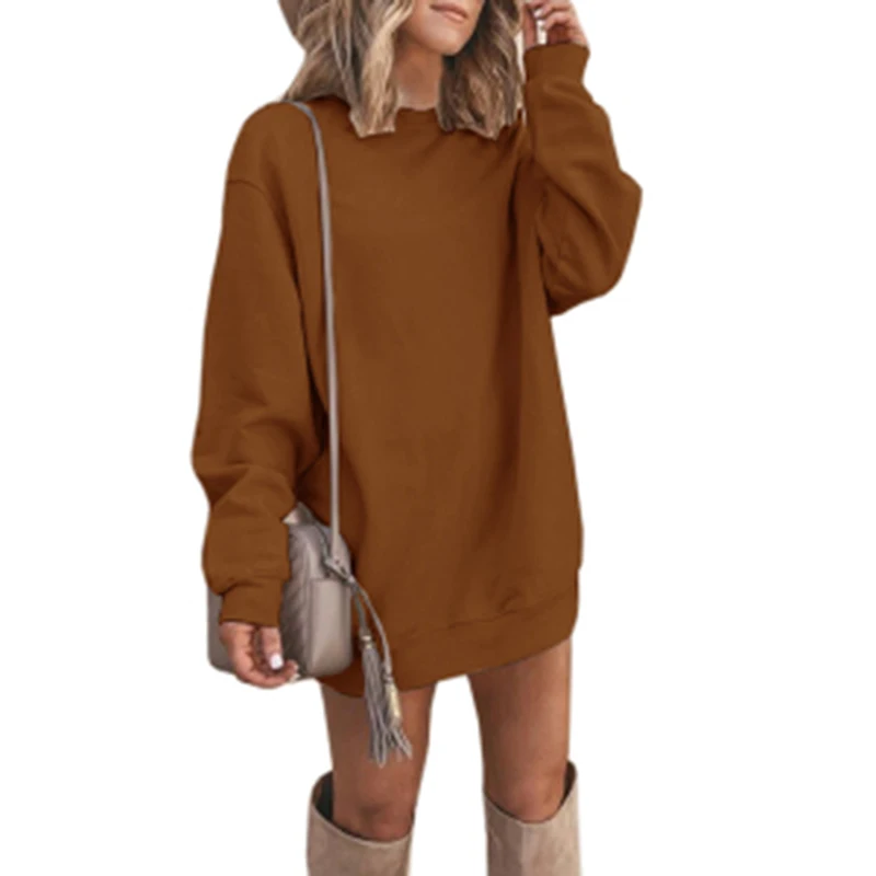 

Women's Solid Loose Sweatshirt 2020 New Autumn Winter Hoodies Fashion Hooded Pullover Casual Long Sleeve Women's Hoodies