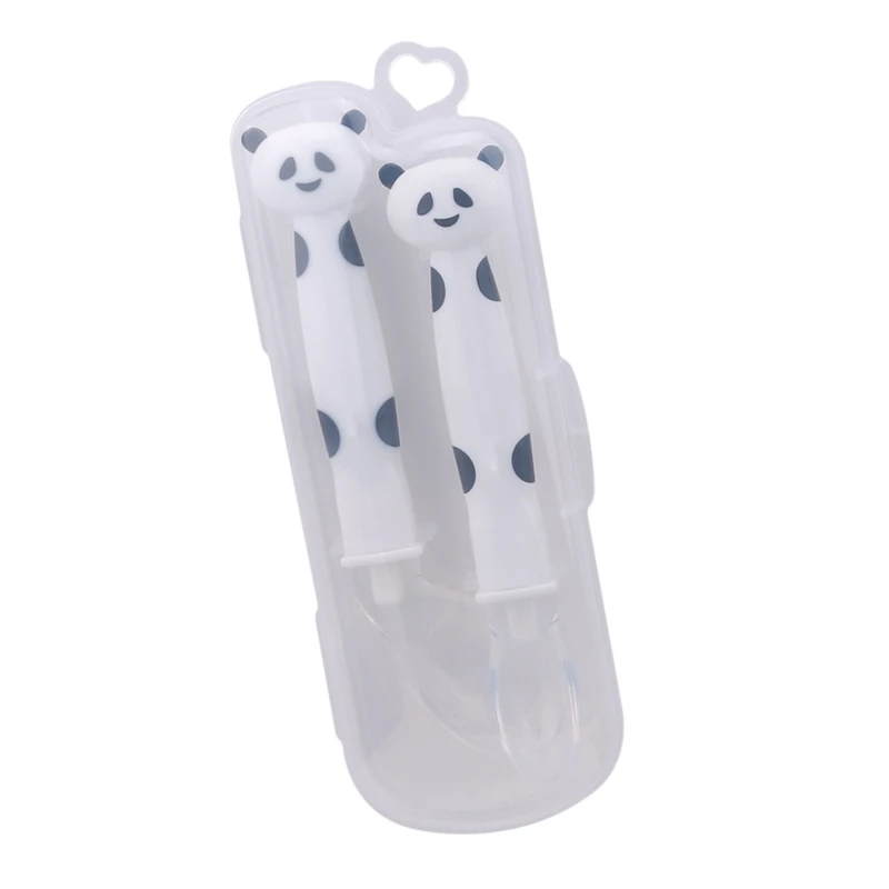 

Cute Cartoon Silicone Spoon Soft Head Spoon Soup Baby Boy Girl Feeding Tableware Safe Non-toxic Dropshipping