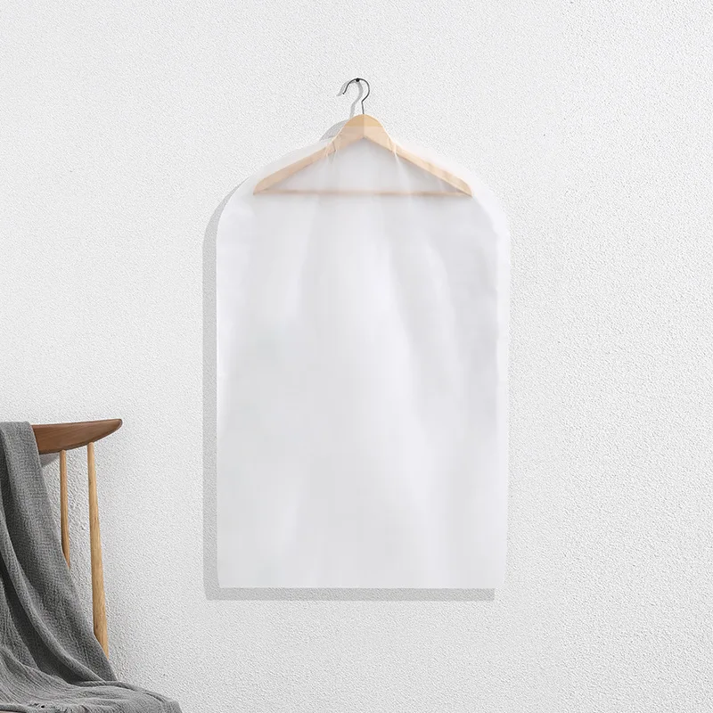 

Clothes Dust Cover Dustproof Garment Cloth Storage Waterproof Suit Coat Protector Storage Bag Hanging Closet Organizer Wardrobe